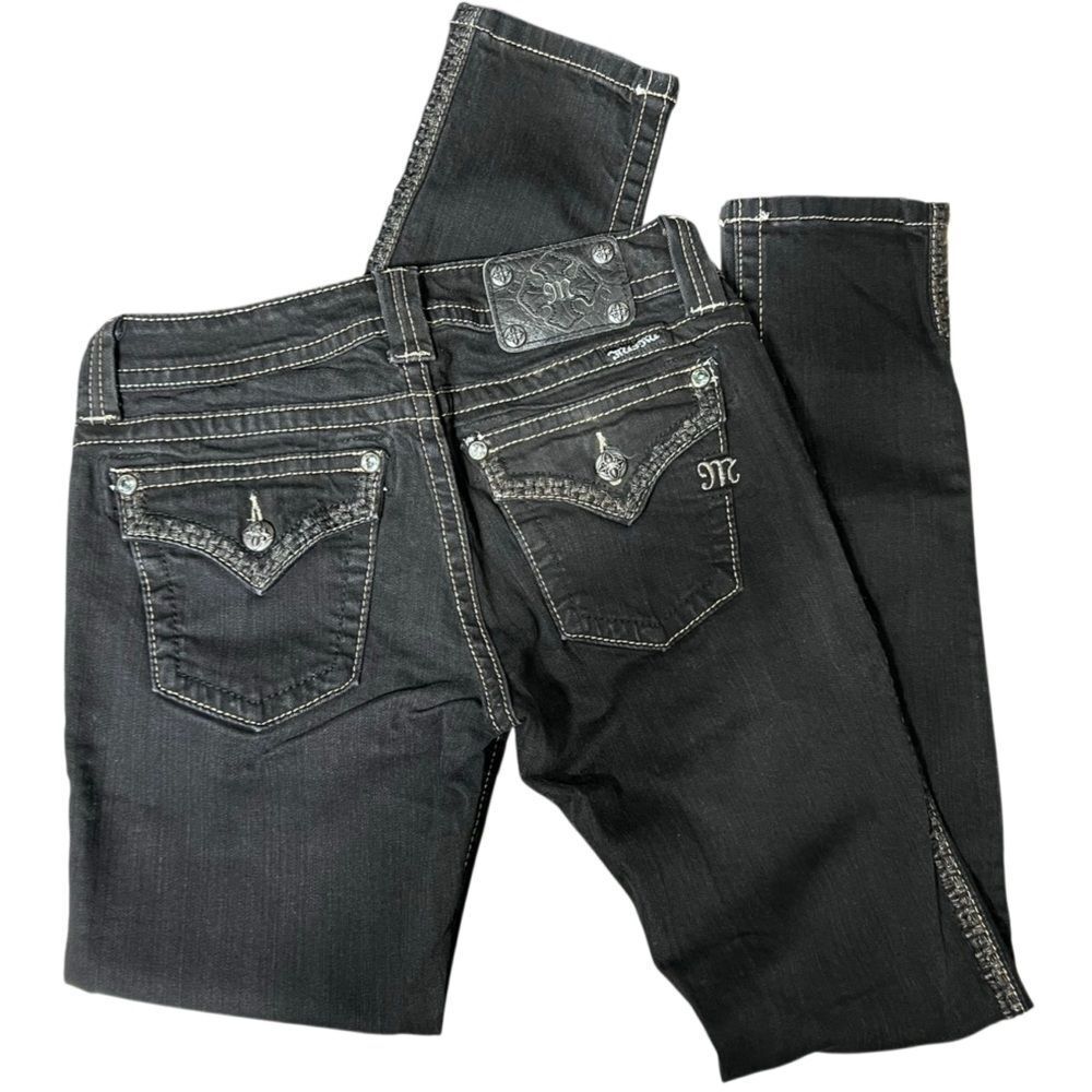 Miss Me Black Skinny Jeans